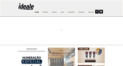 Desktop Screenshot of ideale.com.br