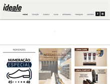 Tablet Screenshot of ideale.com.br